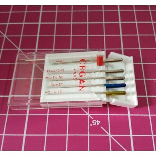 Domestic Sewing Machine Needles Organ Needles Stretch /Jeans /Universal/2MM twin Needle (1PACK =5PCS)