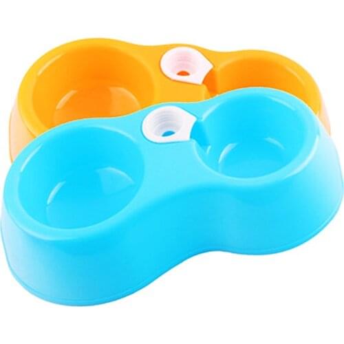 Dual Port Dog Automatic Water Dispenser Feeder Utensils Bowl Cat Drinking Fountain Food Dish Pet Bowl Cats Pet Dogs Pet Feeder
