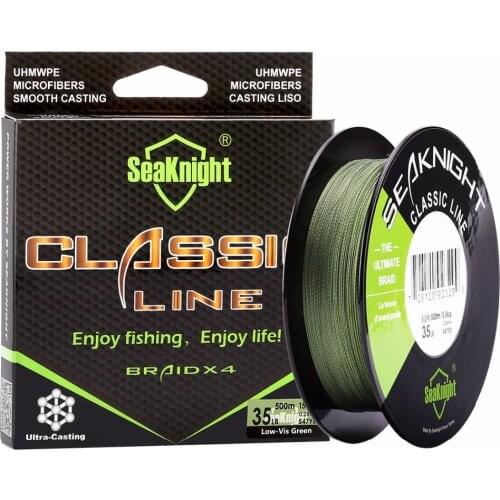 Good quality 500M 546YDS Braided Fishing Line 4 Strands 4 Weaves Strong Multifilament PE Line 6LB - 80LB Carp Fishing Line