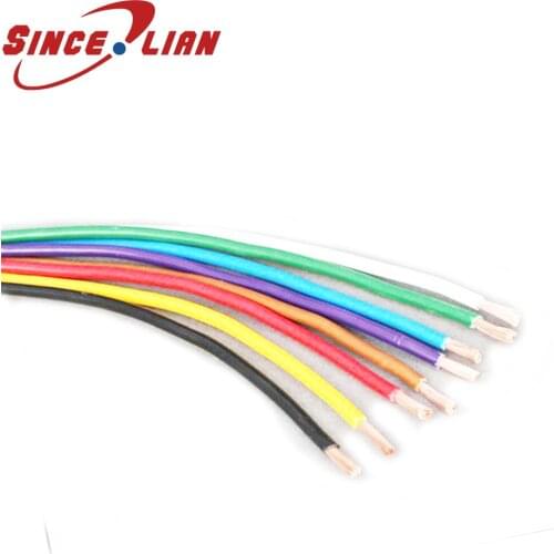 Mounting wire 5m UL1015 10AWG OD 5.1 mm Environmental Electronic Wire Internal Wiring 5 Colors Selectable 600V 105 Degree Wire