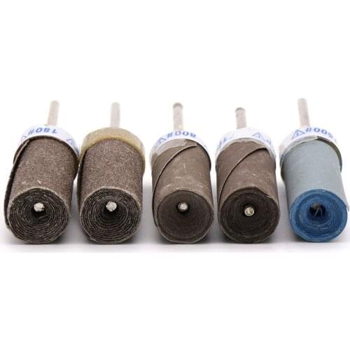 Sandpaper Sticks Cylinder Abrasive Polishing Grinding Wet Dry Sandpaper Sanding Bar Rod Abrasive Tools TB Sale