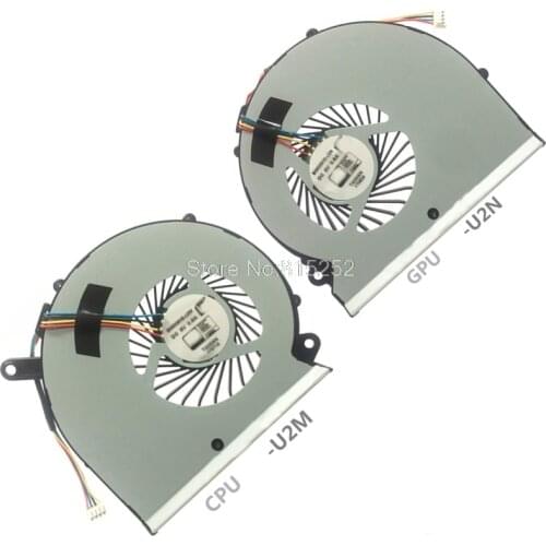 OEM Laptop P64W 15W 15X CPU GPU FAN For Gigabyte For AERO 15 15W 15X BS5005HS-U2M BS5005HS-U2N For AERO 14 New