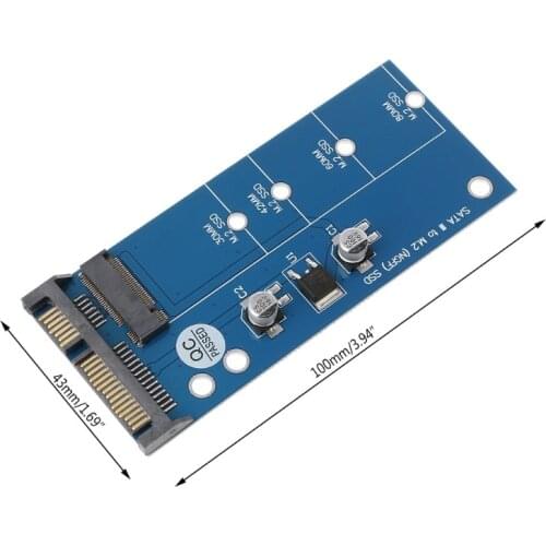 M2 SSD SATA3 SSDs To SATA Expansion Card Adapter SATA To Converter Computer Cable Accessories