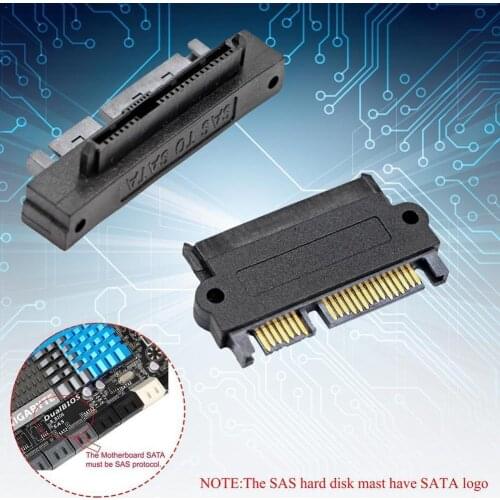 Professional SFF-8482 SAS To SATA 180 Degree Hard Disk Adapter Card Converter V9S2