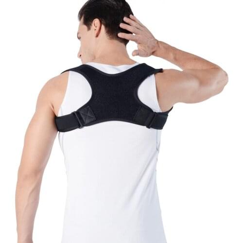 Adult Adjustable Back Correction Belt Invisible Hunchback Corrector Breathable Clavicle Correction Belt