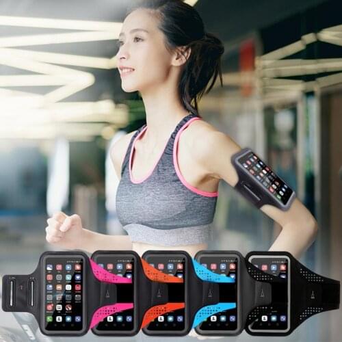 Sports Running Bags For Mobile Phones Belt Jogging Gym Armband Arm Band Cover Case Pouch Holder Exercise Bags