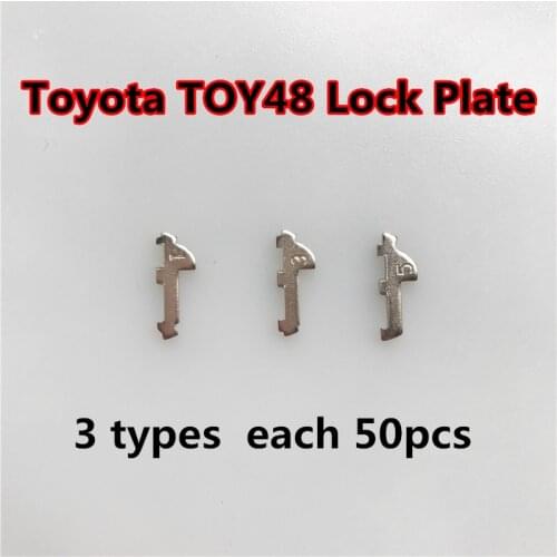 TOY48 Car Lock Reed Brass Material Locking Plate For Toyota Crown New Lexus car lock repair kits(3 model)Total 150PCS