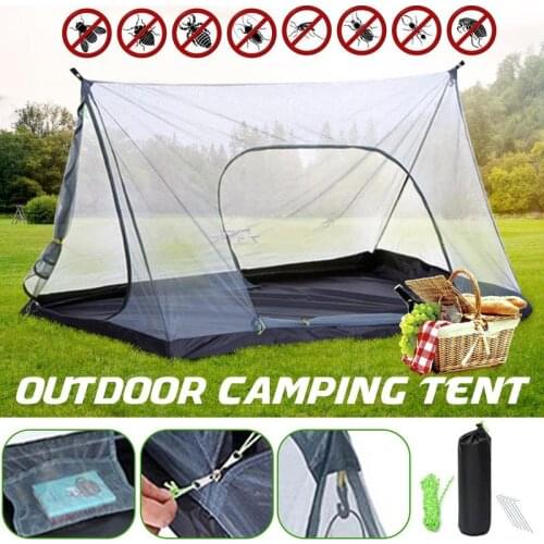 Ultralight Mesh Sleeping Tent Outdoor Summer Camping Tent Waterproof Portable Repellent Rest Net Tent For Soil Jungle Beach