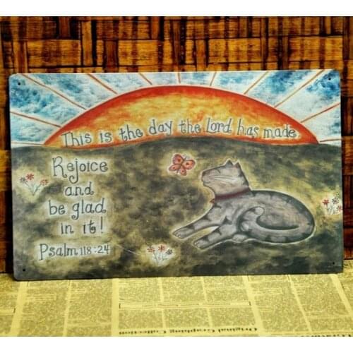 30pcs/lot Metal Sign shabby chic Vintage Metal signs wall decor Kids' room decoration House Office Restaurant Bar Metal Painting