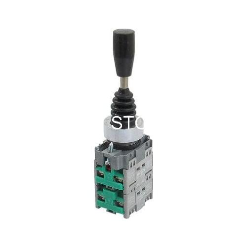 AC 400V 10A 4NO Momentary Four-way Circuit Control Joystick Switch HKL-D24