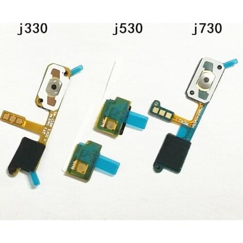 5Pcs New Home Button Sensor Audio Jack Headphone Flex Cable For Samsung Galaxy j330 j530 j730 2017 version Replacement