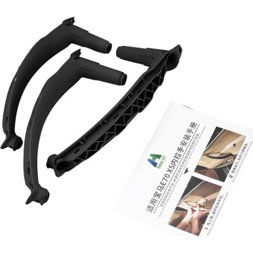 ABS+TPO Door Pull Handle Inner Trim Door-Pull Handle for BMW 5 Series5 F30-F35 Essential Accessories