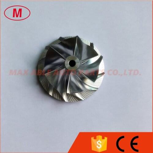 CT16V 6+6 blades 36.04/48.00mm Point milling turbo billet/milling/aluminum 2618 compressor wheel for 17201-11070/11080 Hilux/Rra