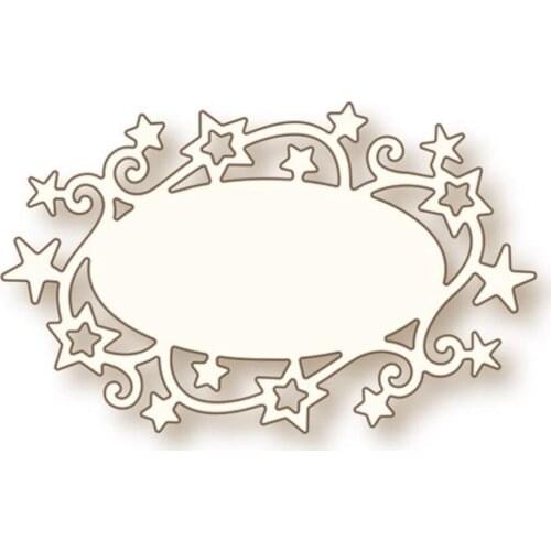 Background star Metal Cutting Dies for DIY Scrapbooking Album Paper Cards Making Decorative Crafts Supplies 2019 New Diecut