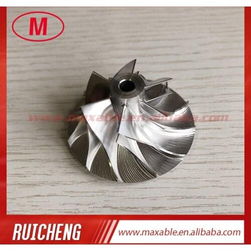 GT15-25 32.87/49.00mm 702489-0003 6+6 blades turbo billet/milling/aluminum 2618 compressor wheel for 701470-0002