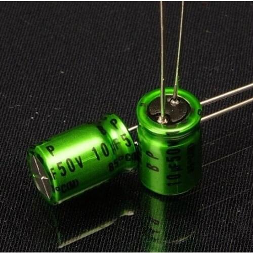 Genuine original Nichicon 50V 10UF audio Promise electrolytic capacitors BP 10uF 50V 8*11.5mm