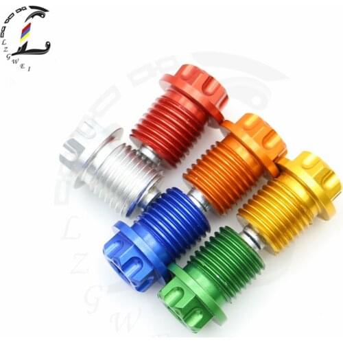 M14*14*1.5 Universal Motorcycle Parts Magnetic Oil Drain Screw Drain Bolt Screw CNC Aluminum