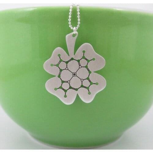 Wholesale Dna Necklace, Dna Jewelry, Science Necklace, Biology Necklace, Dna Pendant, Dna Charm, Molecule Necklace