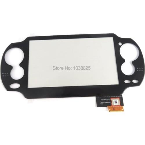 Black Color Original new touch screen front faceplate for ps vita 1000 psvita psv 1000 front touch screen