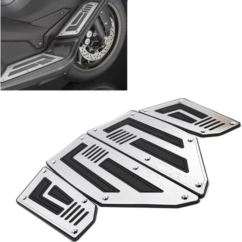 Motorcycle Footboard Steps Pedal Foot Pegs Plate Cover Accessories For Yamaha TMAX 530 2012 2013 2014 - 2016 T MAX 530 TMAX 530