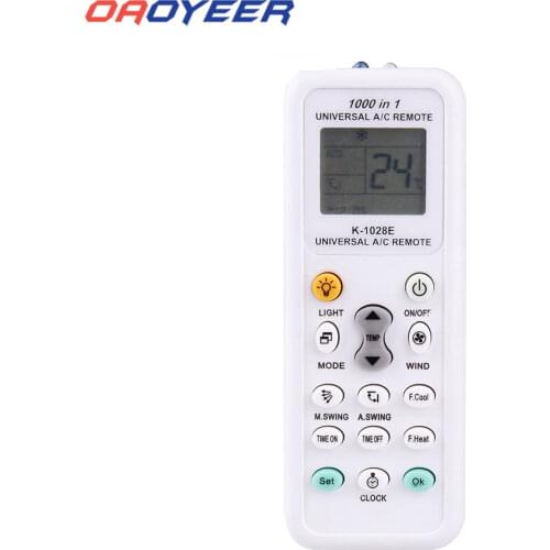 Oaoyeer Universal 1000 in 1 K-1028E LCD Low Power Consumption Air Condition A/C Remote Control Controller