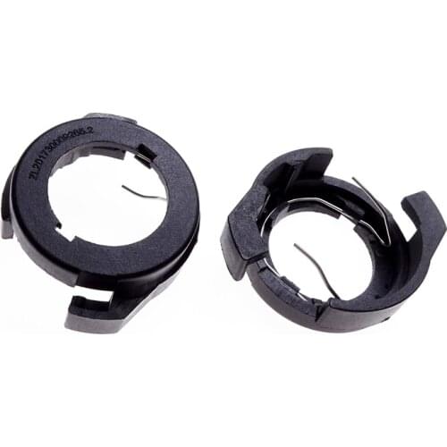 1 Pair H7 Bulb Retainers Clips Sockets Holder Bracket Adapter for Ford KUGA VW Passat B6 Alfa Romeo Renault Megane Car Parts