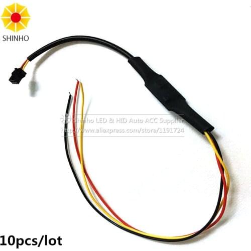 10Piece Free Shipping 30cm 45cm 60cm 85cm Flexible Light Headlight Daytime Lamp Switchback Strip DRL Driver Controller Indicator
