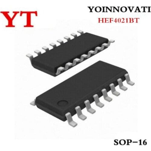 10pcs/lot HEF4021BT HEF4021 4021 STATIC SHIFT REG 8BIT SOP16 IC Best quality