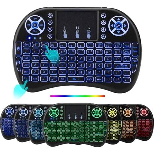 Air Mouse i8 Keyboard Wireless Keyboard With Touchpad English Version Multi-Media Remote Control i8 For Android TV BOX PC