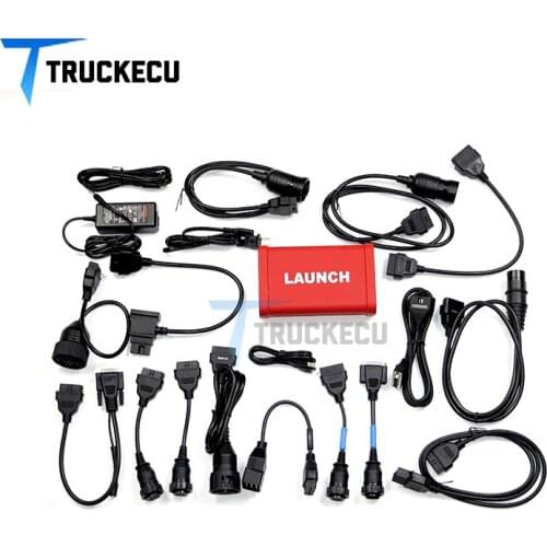 LAUNCH X431 HD II Module Heavy Duty Truck Diagnostic Tool 24V truck Work with X431 V+/pro3/ PAD II full system diagnostic