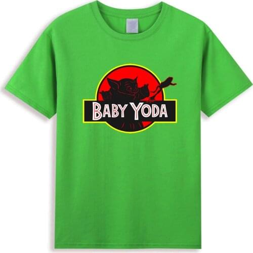 Star Wars Baby Yoda T Shirt Cotton Summer Cool Men T-Shirts 2021 Fashion Brand Disney Clothes Male Vintage Casual Man Streetwear