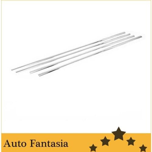 Chrome Side Door Window Trim for Toyota Rav4 06-12- Free shipping