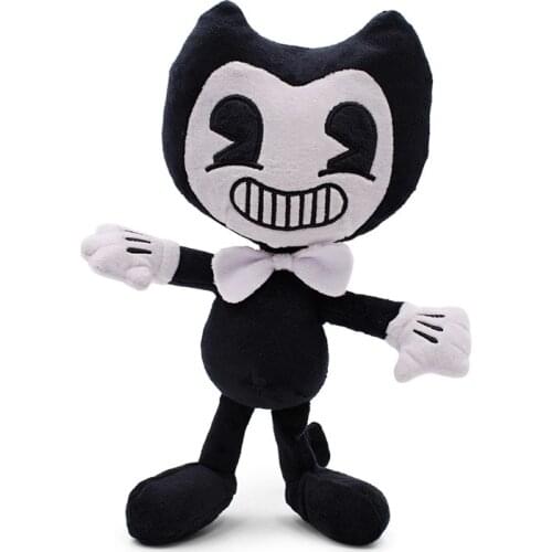 Bendy and The Ink Thriller Game Plush Toy Beanie Bendy Dog Stuffed Soft Animals Doll for Children Birthday Christmas Gift