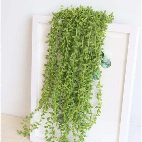 Artifical Lover Tears Succulents Wall Hanging Fake Flowers Home Decor Vines Wedding Decoration Flower Bonsai Green Fake Plant