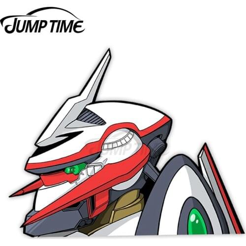 JumpTime 13 x 5.2cm For Eureka 7 Nirvash Peeker Car Stickers and Decals Anime Fashion Occlusion Scratch Waterproof Vinyl Decor