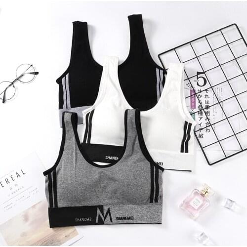 New M Letter Net Red Beauty Back Wrapped Chest Strap Beauty Back Tube Top Underwear Teen Girls Clothing