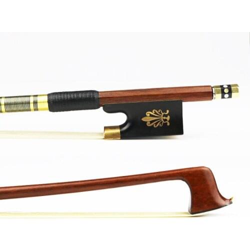 NEW 4/4 Size Pernambuco Violin Bow,Fast response,Natural Mongolia Horsehair
