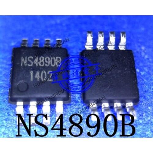 1Pieces New Original NS4890B NS48908 NSIWAY MSOP8 1. In Stock Real Picture