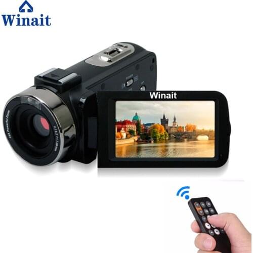 Winait Night Full HD1080p Vision Digital Video Camera, max 24MP Digital Camcorder with Touch Display