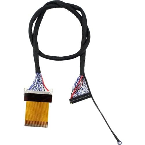 LCD Screen Cable FIX30P 2ch 8bit LVDS Cable