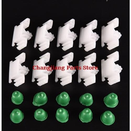 10pcs Car Door Bump Strip Fasten Clips Exterior Side Trim Moulding for Car E36 1992-2000 Hot Selling