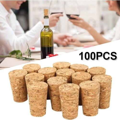 100pcs Wine Cork Reusable Creative Functional Portable Sealing Wine Cork Wine Bottle Cover for Bottles Wine