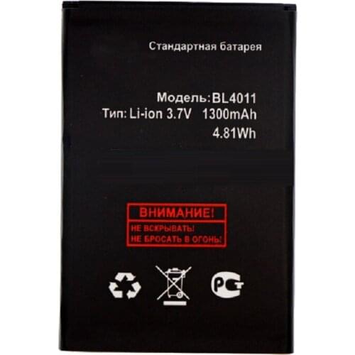 1300mAh Replacement BL4011 Battery for fly IQ235 IQ 235 BL4011 BL 4011 UNO battery