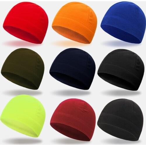 2020 Unisex Outdoor Fleece Hats Camping Hiking Caps Windproof Winter Warm Hat Fishing Cycling Hunting Military Tactical