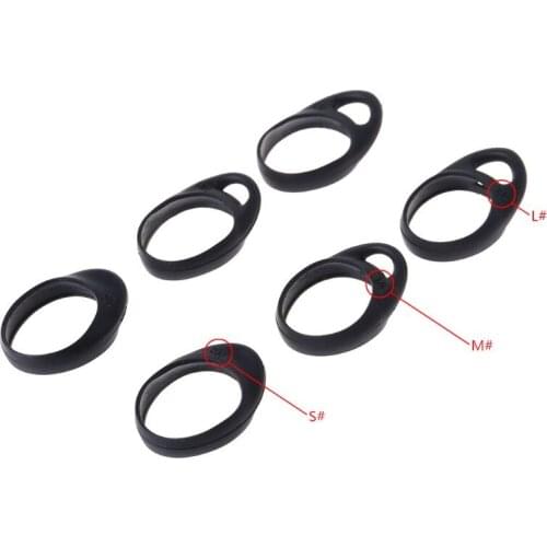 3Pair Silicone Protective Case Cover Shell Protector Kits for Samsung Gear iConX SM-R140 Bluetooth Earphones Accessories