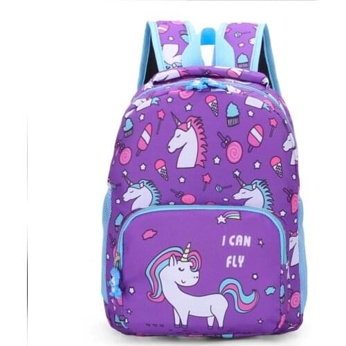 Pink Animal Children School Bags For Girls Boys Kids Backpacks Kindergarten Schoolbags Fashion Unicorn Kids Bag Mochila Infantil