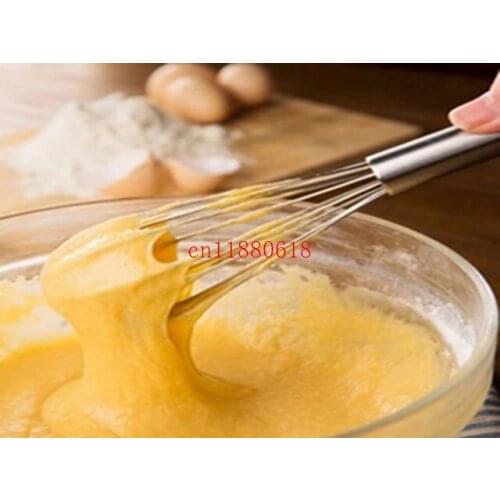 300pcs/lot Free Shipping Mini size Kitchen Stainless Steel Egg beaters Eggbeater Whisk Mixer Egg cook tools Kitchen Blender