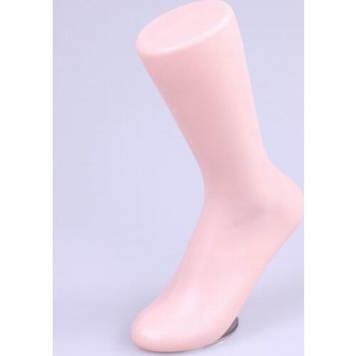 2016 Hot Selling Plastic Female Sock Foot Model Style Shoes Mannequin Foot For Shoe Foot Display