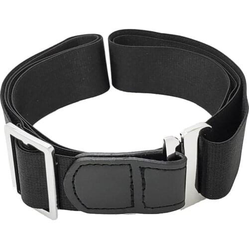 Men Shirt Stays Shirt Lock Belt Adjustable Elastic Shirt Holder Keeps Shirt Tucked Non-slip