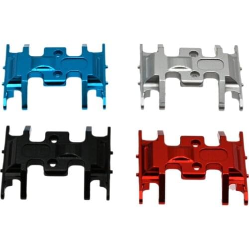 Aluminum Alloy Middle Gearbox Chassis Plate Transmission Box Skid Plate for 1/24 Axial SCX24 90081 RC Car Upgrade Parts